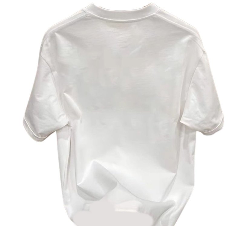 画像3: Smile Bear  Print Round Neck Short Sleeve T-Shirt ユニセックス 男女兼用スマイルベア熊テディーベアプリントラウンドネック Tシャツ (3)