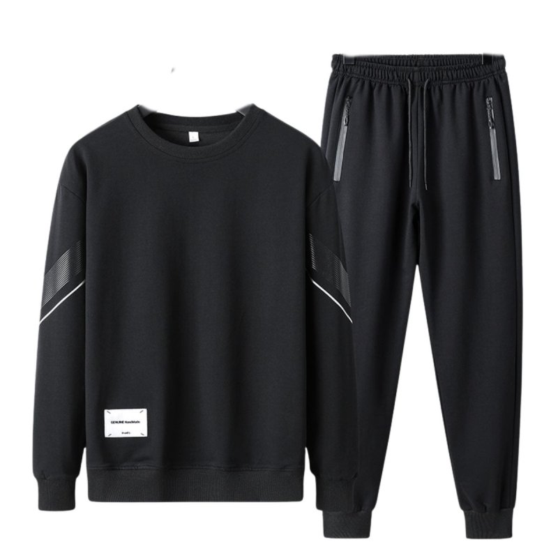画像2: Round neck sweatshirt and pants with zip pockets Set　ユニセックス男女兼用 スウェット&ジップ付きパンツ セットアップ (2)