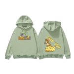 画像10: Tom and Jerry ME TO  ONLY YOU hoodie  ペアやファミリーで トム＆ジェリー ロゴ入り オーバーサイズ スウェット パーカーユニセックス 男女兼用 幅広いサイズ (10)
