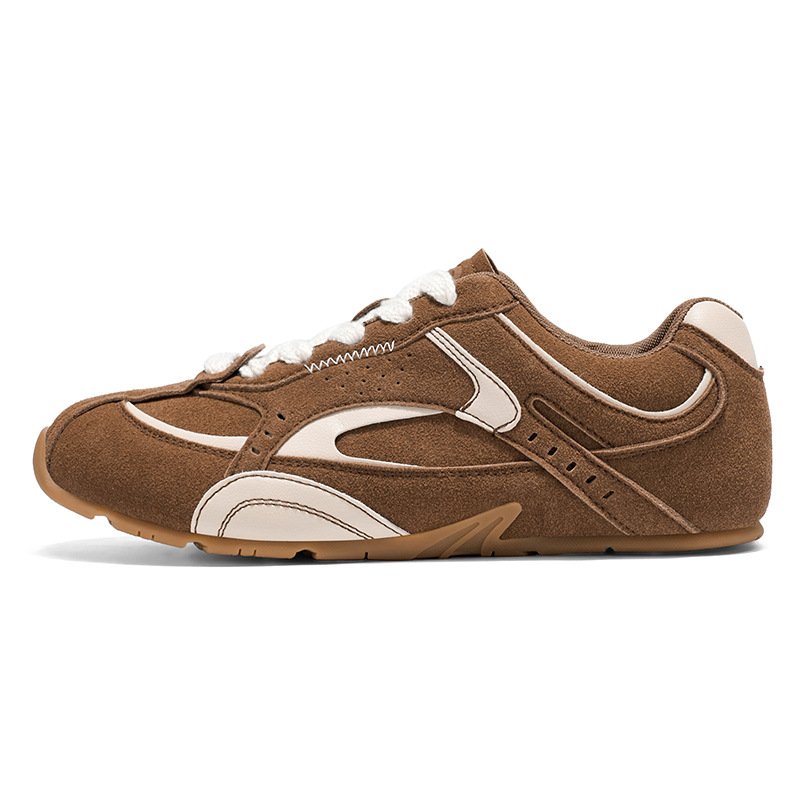 画像1: Unisex Cornetto suede lace-up sneakers shoes　 ユニセックス男女兼用kコルネットスエードレースアップスニーカーカジュアルシューズ (1)