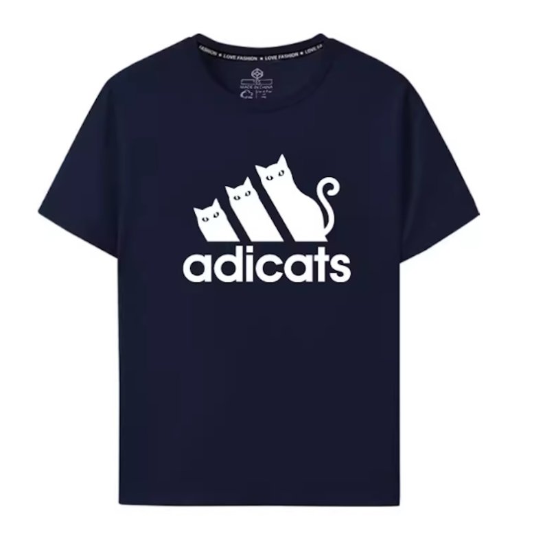 画像5: adidogs print round neck short sleeve T-shirt  ユニセックス 男女兼用adidogsアディドッグプリントラウンドネック Tシャツ (5)