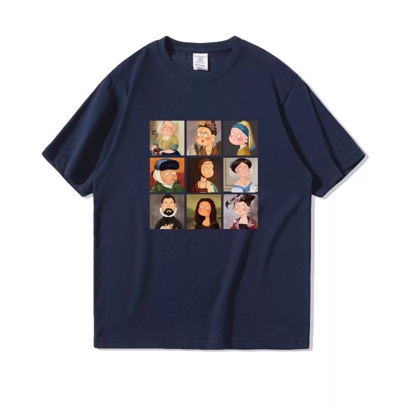 画像7: Masterpiece Parody Box Print round neck short sleeve T-shirt  ユニセックス 男女兼用マスターピースボックスプリントラウンドネック Tシャツ (7)