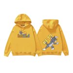 画像6: Tom and Jerry ME TO  ONLY YOU hoodie  ペアやファミリーで トム＆ジェリー ロゴ入り オーバーサイズ スウェット パーカーユニセックス 男女兼用 幅広いサイズ (6)