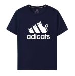 画像4: adicats print round neck short sleeve T-shirt  ユニセックス 男女兼用adicats アディキャッツプリントラウンドネック Tシャツ (4)