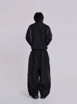 画像4: 26SS Jaded London Unisex Black Vapor Tracksuit Bottoms Set Up Jacket + Pant ユニセックス 男女兼用 ジェイデッドロンドンマッチング セットアップ トラックスーツ 上下 (4)