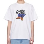 画像1: Awake NY round neck short sleeve T-shirt  ユニセックス 男女兼用Awakeプリントラウンドネック Tシャツ (1)
