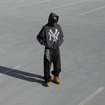 画像4: BIG NY Noodle letter art printed Vintage Hoodie ユニセックス 男女兼用 NY Noodle アート風 ロゴ 古着風 ヴィンテージ風 スウェットパーカー (4)