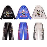 画像4: Vale Anthem Bee & Logo Hoodie + Pants Set 　ユニセックス男女兼用 Vale Anthem蜂＆ロゴフーディ+パンツセットアップ (4)