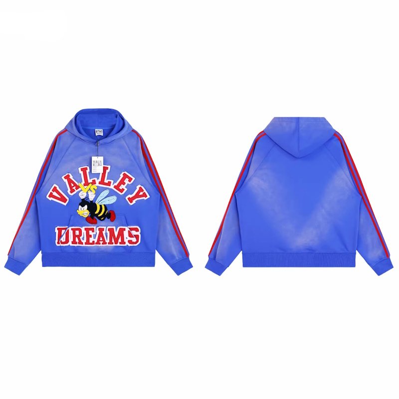 画像5: Vale Anthem Bee & Logo Hoodie + Pants Set 　ユニセックス男女兼用 Vale Anthem蜂＆ロゴフーディ+パンツセットアップ (5)