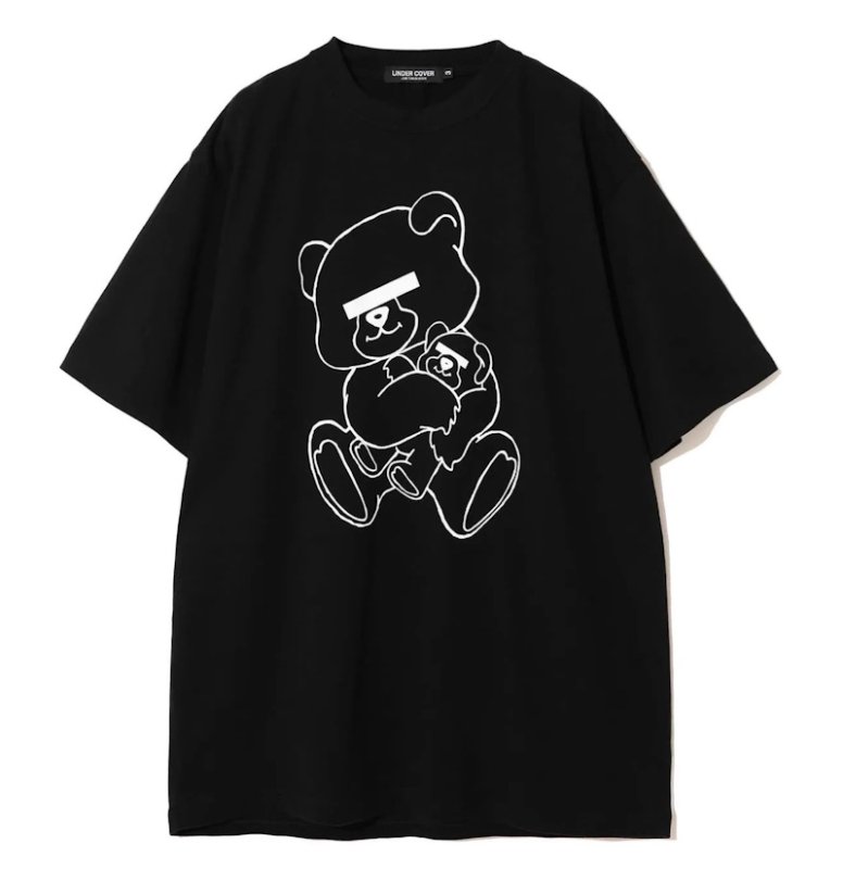 画像2: Bear Parent and Child Print round neck short sleeve T-shirt  ユニセックス 男女兼用ベアペアレント＆チャイルドプリントラウンドネック Tシャツ (2)