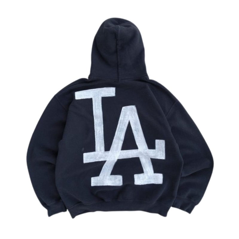 画像9: BIG NY Noodle letter printed Graffiti Print Vintage Hoodie ユニセックス 男女兼用 NY Noodle 落書き風 グラフィティ ロゴ 古着風 ヴィンテージ風 スウェットパーカー (9)