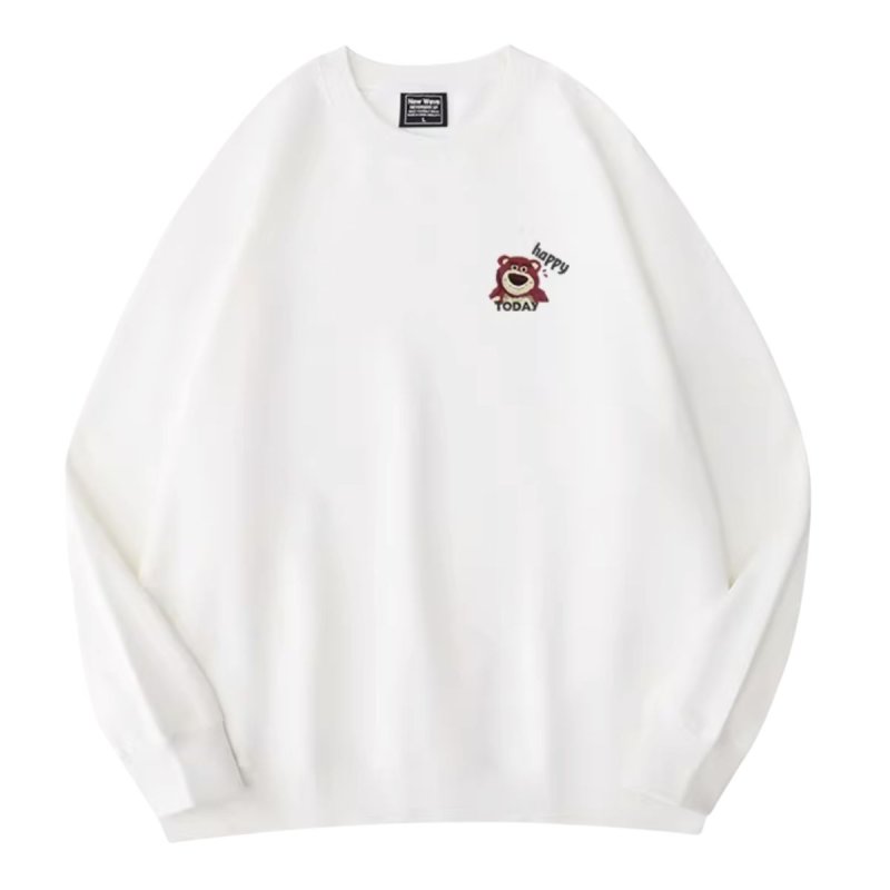 画像2: Lotso One Point Sweat Shirts ユニセックス 男女兼用 ロッツォ ワンポイント プリント スウェット トレーナー (2)