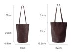 画像11: Genuine leather floral tube bucket shoulder bag　ユニセックスレザーフローラルチューブバケットショルダーバッグ (11)