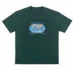 画像6: World is a cat playing round neck short sleeve T-shirt  ユニセックス 男女兼用ワールドキャットプリントラウンドネック Tシャツ (6)