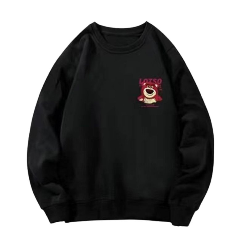 画像4: Lotso Front Print & One Point Sweat Shirts ユニセックス 男女兼用 ロッツォ ペア ワンポイント プリント スウェット トレーナー (4)