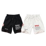 画像1: Men's Casual nasa short pants astronaut pants Jogging Harem Short Pants  カジュアルジョギング ハーレム ショートパンツ　スウェットパンツ ジョガーパンツ (1)