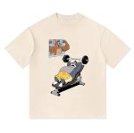画像5: Bench Press Tom and Jerry Fitness Print round neck short sleeve T-shirt  ユニセックス 男女兼用ベンチプレス トム＆ジェリー フィットネスプリントラウンドネック Tシャツ (5)