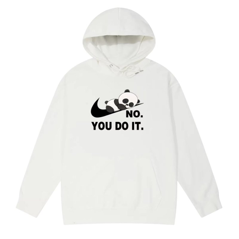 画像2: Panda No, YOU Do IT Logo Hoodie Sweatshirt パンダ ユー ドゥ イット スウェット パーカー トレーナー (2)