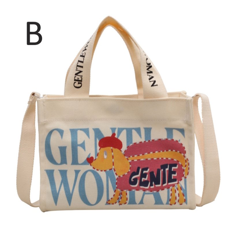 画像3: Gentlewoman Canvas Mini Tote Shoulder Bag　ユニセックスGentle womanキャンバスミニトートショルダーバッグ  (3)