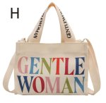 画像9: Gentlewoman Canvas Mini Tote Shoulder Bag　ユニセックスGentle womanキャンバスミニトートショルダーバッグ  (9)
