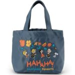 画像1: Happy Snoopy & Friends Embroidered Tote Bag　ユニセックスハッピースヌーピー&フレンズトートショルダーバッグ  (1)