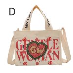 画像5: Gentlewoman Canvas Mini Tote Shoulder Bag　ユニセックスGentle womanキャンバスミニトートショルダーバッグ  (5)