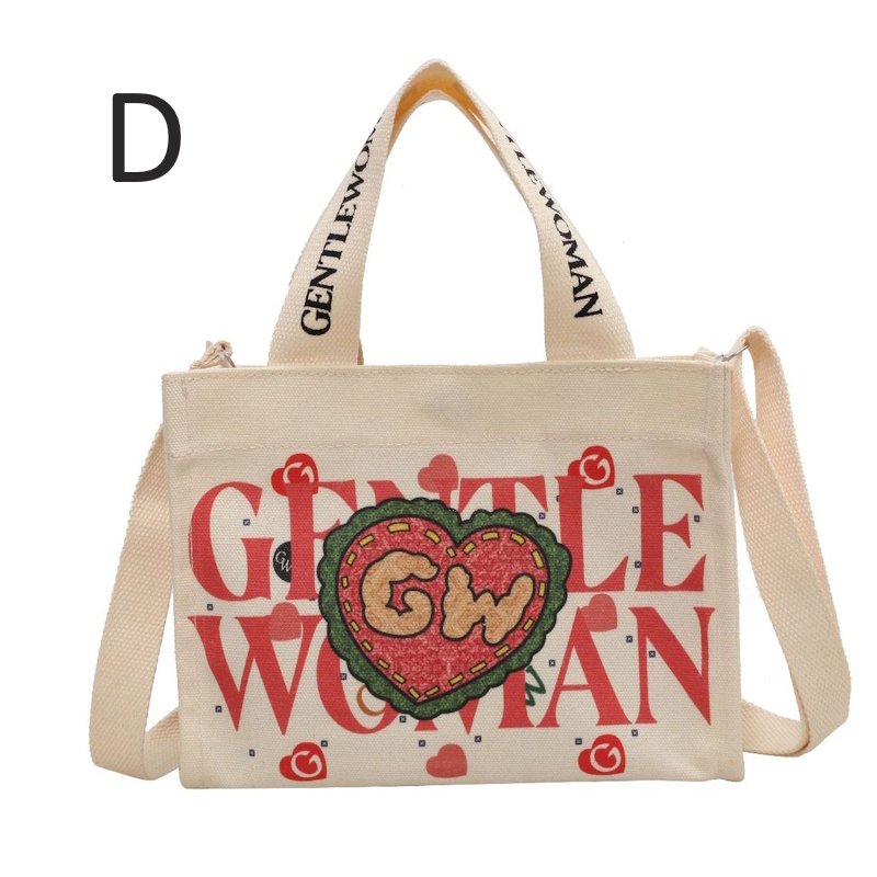 画像5: Gentlewoman Canvas Mini Tote Shoulder Bag　ユニセックスGentle womanキャンバスミニトートショルダーバッグ  (5)