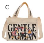 画像4: Gentlewoman Canvas Mini Tote Shoulder Bag　ユニセックスGentle womanキャンバスミニトートショルダーバッグ  (4)