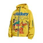画像2: Mickey & Pluto Windbreaker Coat　男女兼用ミッキー＆プルートウィンドブレーカコートジャケット (2)