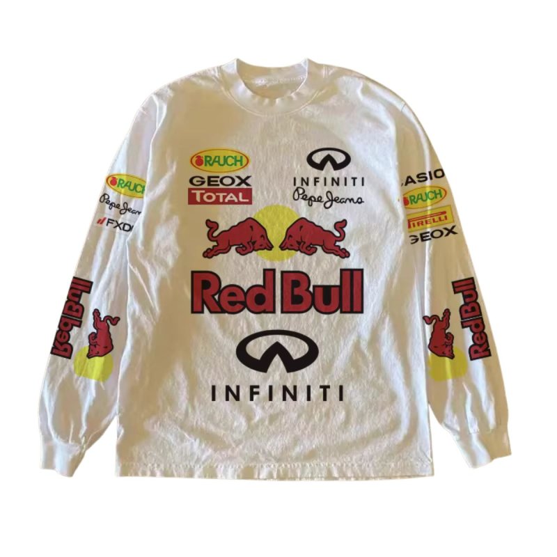 画像5: Red Bull Vintage Style Long Sleeve T-Shirt　レッドブルビンテージスタイルロングスリーブTシャツ ユニセックス 男女兼用 (5)