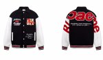 画像3:  men and women DARKAGE  Horse Embroidered Baseball Jacket 　メンズ ユニセックス 男女兼用DARKAGEホース刺繍ベースボールジャケット スタジャンスタジャン ブルゾン ジャケット (3)