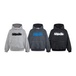 画像4: Letter logo embroidered terry cloth striped hoodie ユニセックス 男女兼用ストライプボーダーレターロゴ刺繍フーディスウェット (4)