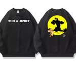 画像2: Silhouette Tom & Jerry Print Print round neck long sleeve T-shirt  ユニセックス 男女兼用シルエット トム＆ジェリープリントラウンドネック スウェットトレーナー (2)