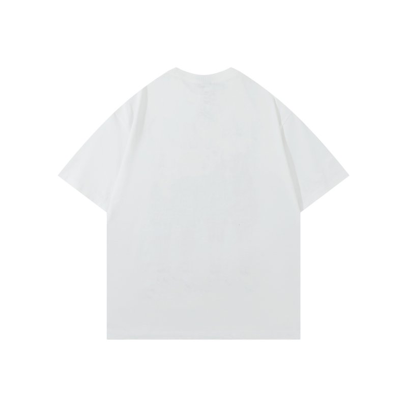 画像5: Cherry print oversized short sleeve T-shirt   チェリー＆リボン プリント 半袖Tシャツ  男女兼用 ユニセックス (5)