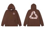画像4: Men's Unisex PALACE TRIANGLE Design loose oversize long-sleeved hooded pullover sweater  ユニセックス 男女兼用PALACEオーバーサイズ 長袖 フーディパーカー (4)