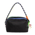 画像4: Dopamine Color Block Rope Handle Tote Shoulder Bag　ユニセックスドーパミンカラーブロックロープハンドルトートショルダーバッグ  (4)