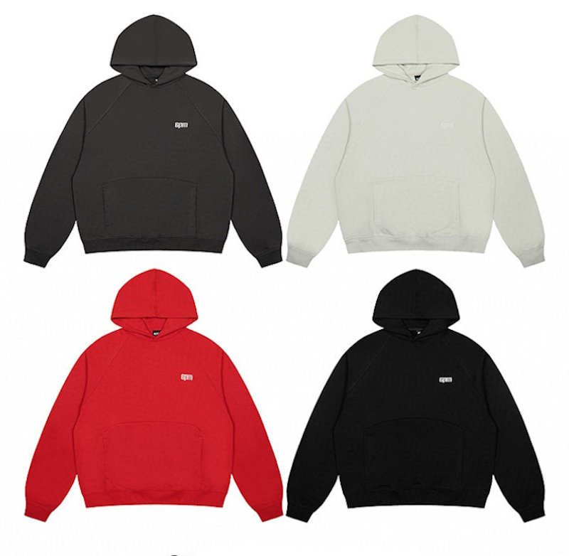 画像5:  Unisex Sixpm/6PM logo embroidered hoodie  ユニセックス 男女兼用Sixpm/6PMロゴ刺繍フーディ長袖 パーカー (5)