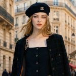 画像9: Double CC Paris Wool Beret ダブルシーシー パリス ウール ベレー帽 帽子 (9)