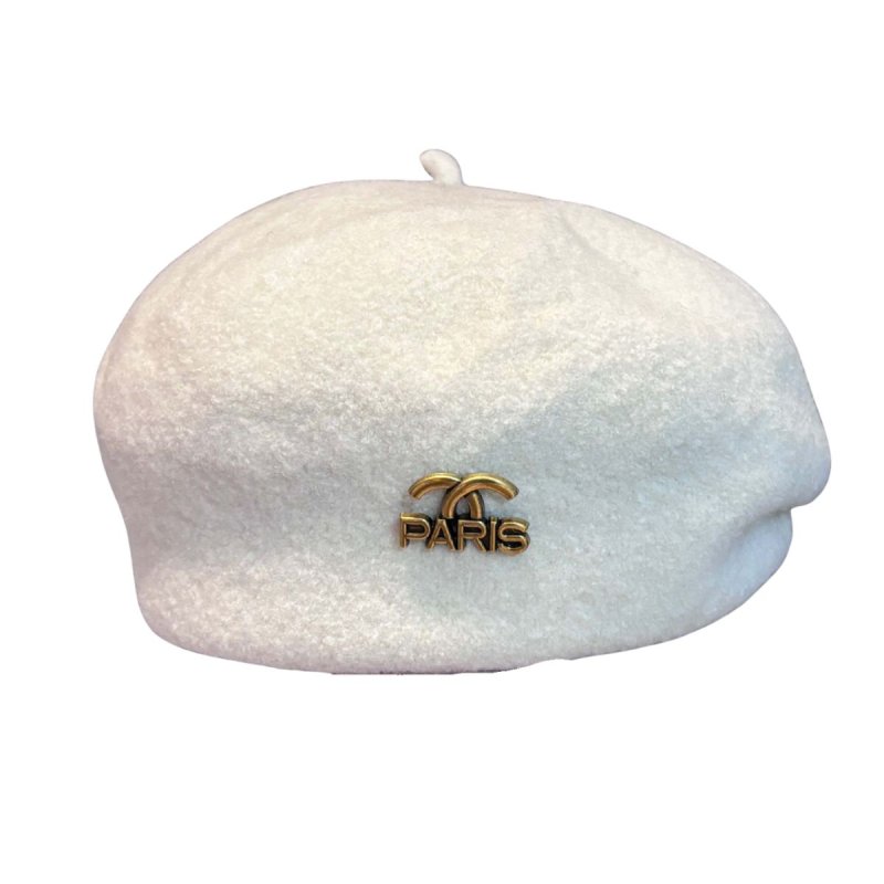 画像10: Double CC Paris Wool Beret ダブルシーシー パリス ウール ベレー帽 帽子 (10)