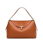 画像4:  T-Rock Textured Leather Clutch Tote Shoulder Bag Tロックテクスチャードレザークラッチトートショルダーバッグ (4)