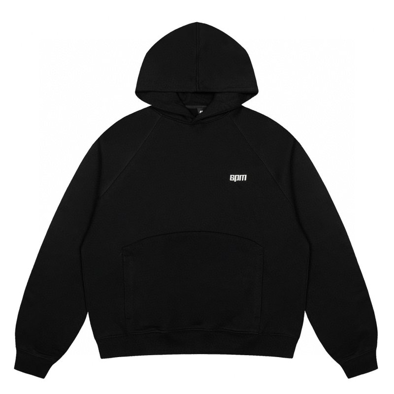 画像2:  Unisex Sixpm/6PM logo embroidered hoodie  ユニセックス 男女兼用Sixpm/6PMロゴ刺繍フーディ長袖 パーカー (2)