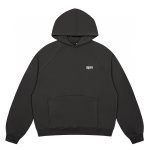 画像4:  Unisex Sixpm/6PM logo embroidered hoodie  ユニセックス 男女兼用Sixpm/6PMロゴ刺繍フーディ長袖 パーカー (4)