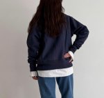 画像7: Snoopy & Boston Baseball Print long sleeve Sweatshirts  ユニセックス 男女兼用スヌーピー&ボストンベースボールプリントラウンドネック スウェットトレーナー (7)