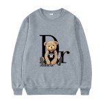 画像1: Unisex DR & Bear print sweatshirt 男女兼用 ユニセックス ベア 熊 長袖 スウェット トレーナー (1)
