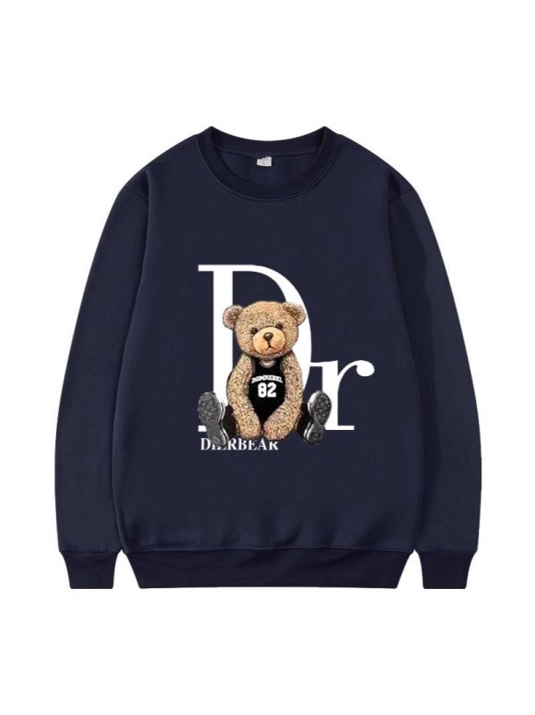 画像4: Unisex DR & Bear print sweatshirt 男女兼用 ユニセックス ベア 熊 長袖 スウェット トレーナー (4)
