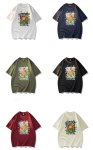 画像7: NASA x kaws print round neck short sleeve T-shirt  ユニセックス 男女兼用ナサ×カウズバイオレンスベアプリントラウンドネック Tシャツ (7)