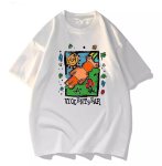 画像2: NASA x kaws print round neck short sleeve T-shirt  ユニセックス 男女兼用ナサ×カウズバイオレンスベアプリントラウンドネック Tシャツ (2)