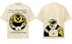 画像1: Flavor Record 90's Style round neck short sleeve T-shirt  ユニセックス 男女兼用フレーバーレコード90年スタイルプリントラウンドネック Tシャツ (1)