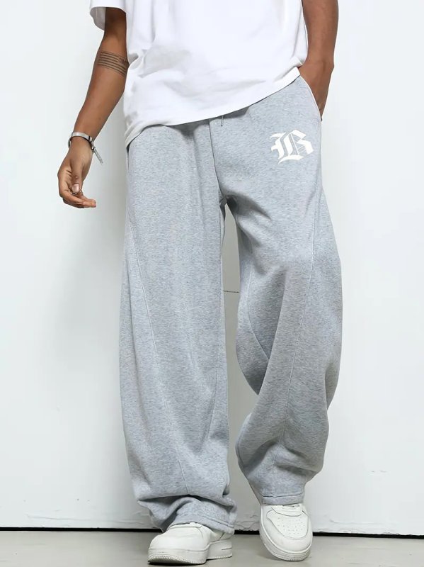 画像5: Unisex Straight Leg Sweatpants ユニセックス男女兼用ストレートレッグ スウェット パンツ (5)