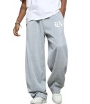 画像7: Unisex Straight Leg Sweatpants ユニセックス男女兼用ストレートレッグ スウェット パンツ (7)